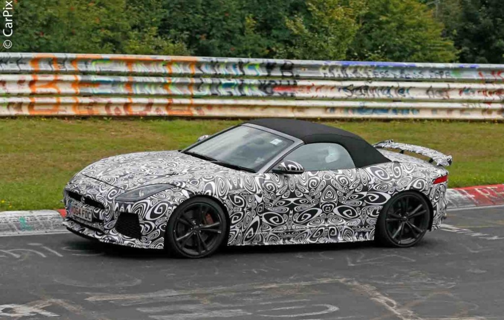 JAGUAR F-TYPE NA VERSÃO SVR SEGUE EM TESTES, foto 4