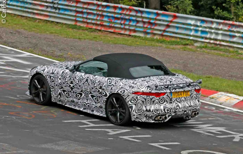 JAGUAR F-TYPE NA VERSÃO SVR SEGUE EM TESTES, foto 8