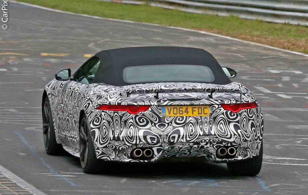 JAGUAR F-TYPE NA VERSÃO SVR SEGUE EM TESTES, foto 10