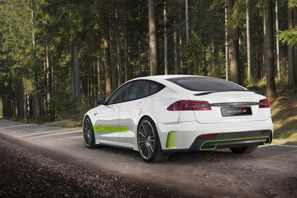 O INCRÍVEL TESLA MODEL S PREPARADO PELA MANSORY, foto 2