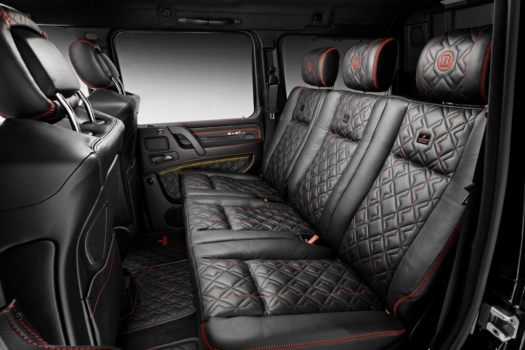 BRABUS APRESENTA EM FRANKFURT SUA VERSÃO DO MERCEDES-BENZ G 500 4X4², foto 5