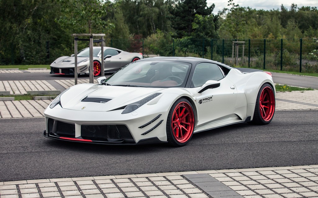 PRIOR DESIGN MOSTRA MAIS UM PROJETO PARA O FERRARI F458 ITALIA, foto 1