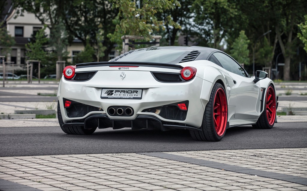 PRIOR DESIGN MOSTRA MAIS UM PROJETO PARA O FERRARI F458 ITALIA, foto 2