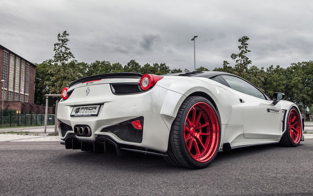 PRIOR DESIGN MOSTRA MAIS UM PROJETO PARA O FERRARI F458 ITALIA, foto 7