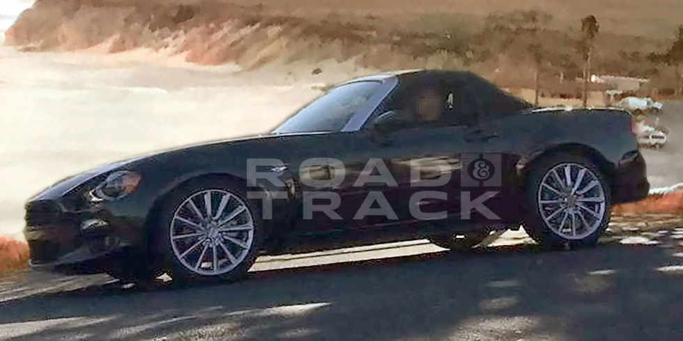 FIAT 124 SPIDER: SURGEM AS PRIMEIRAS FOTOS DO IRMÃO DO MAZDA MX-5, foto 1