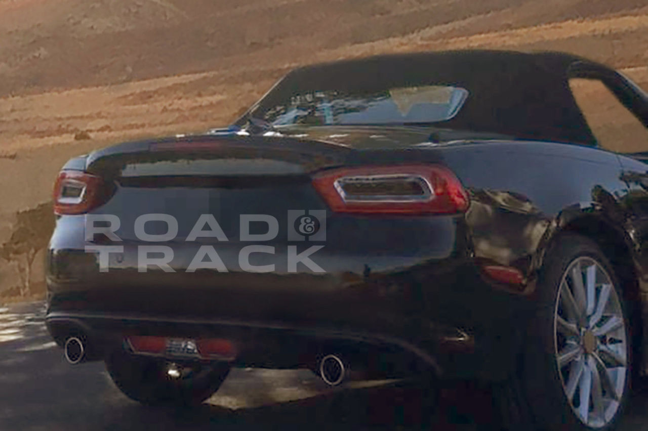 FIAT 124 SPIDER: SURGEM AS PRIMEIRAS FOTOS DO IRMÃO DO MAZDA MX-5, foto 2
