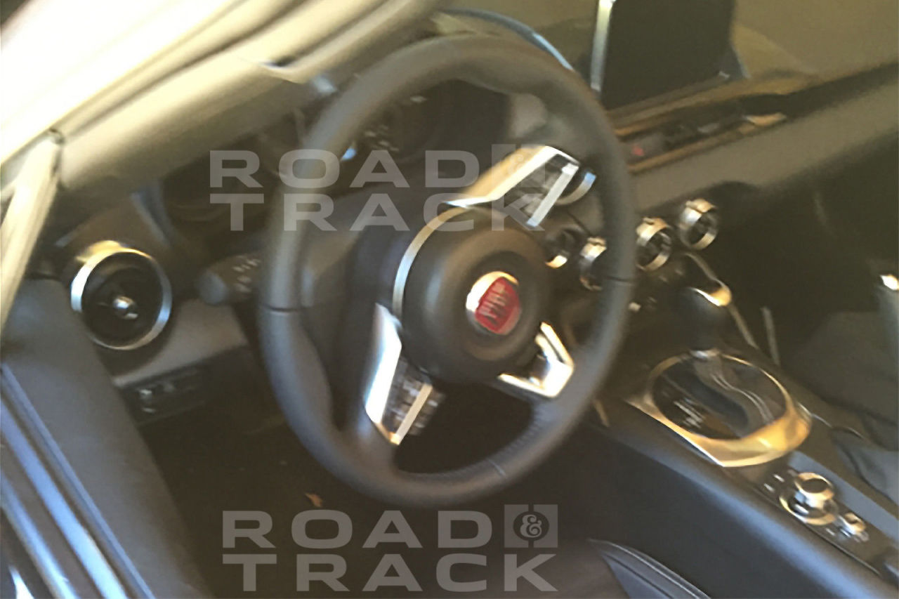 FIAT 124 SPIDER: SURGEM AS PRIMEIRAS FOTOS DO IRMÃO DO MAZDA MX-5, foto 3