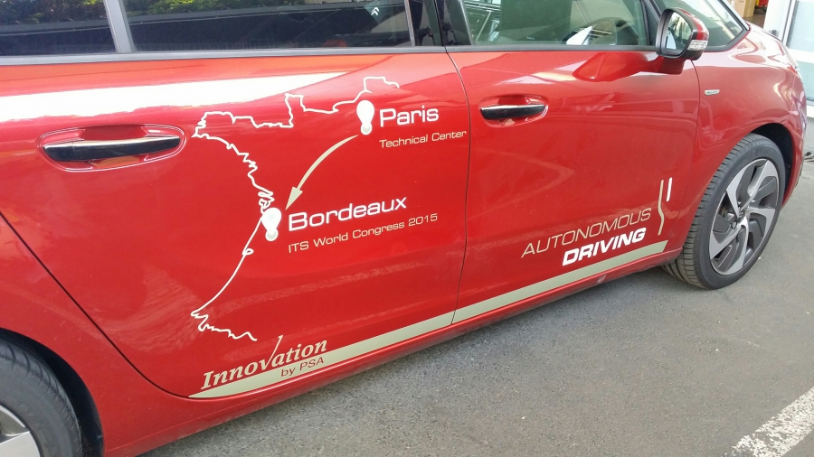 PROTÓTIPO DA PSA PERCORRE 580 KM ENTRE PARIS E BORDEAUX EM MODO AUTÔNOMO