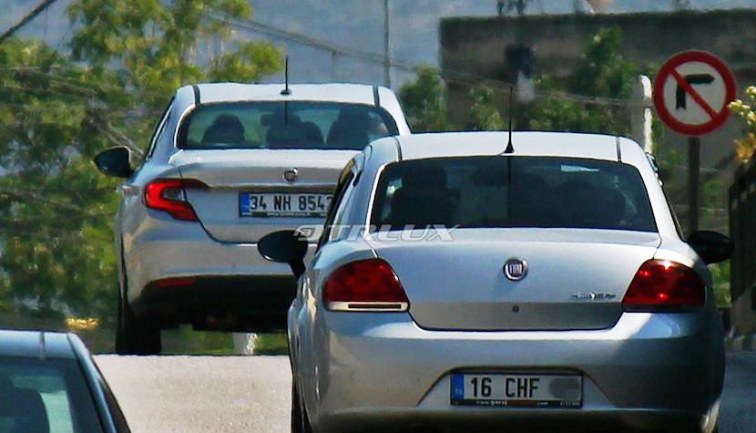 FIAT EGEA SURGE SEM CAMUFLAGEM ANTES DE SUA CHEGADA AO MERCADO, foto 4