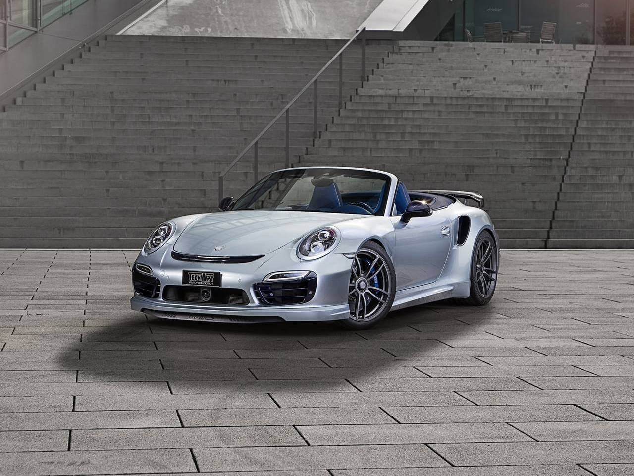 TECHART APRESENTA PROJETO PARA O PORSCHE 911 TURBO S CABRIOLET, foto 2