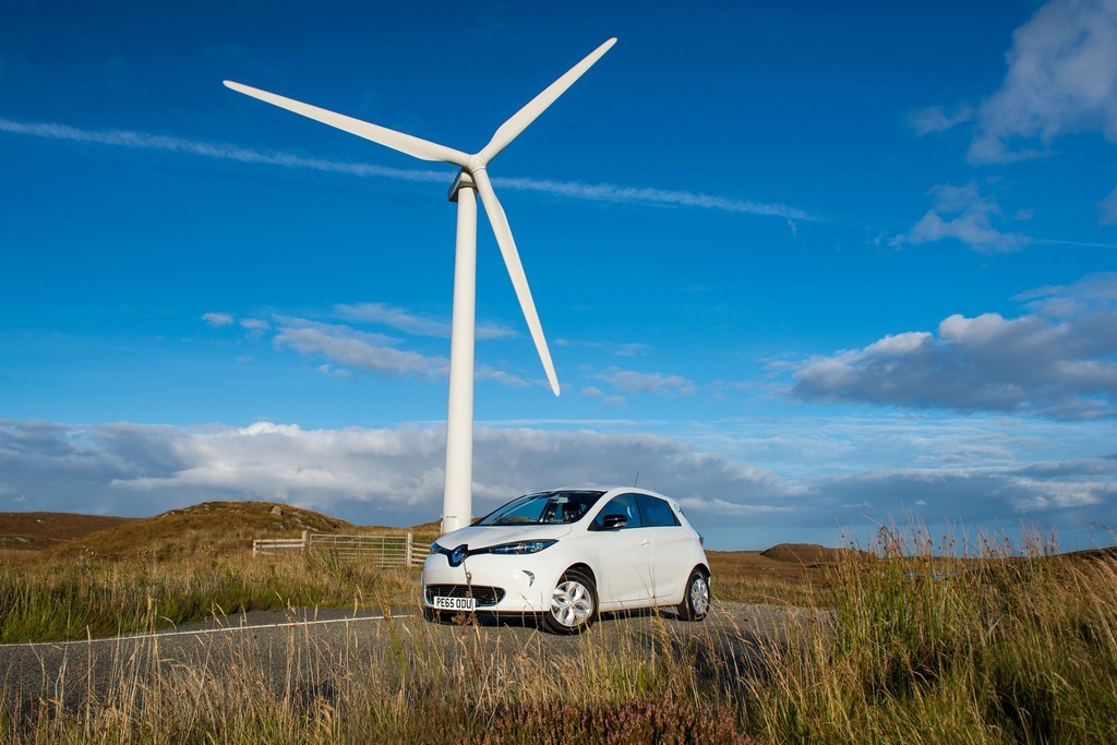 ENERGIA EÓLICA MOVIMENTA VEÍCULOS ELÉTRICOS RENAULT NA ESCÓCIA, foto 7