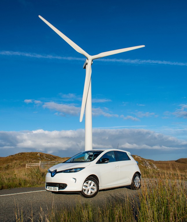 ENERGIA EÓLICA MOVIMENTA VEÍCULOS ELÉTRICOS RENAULT NA ESCÓCIA, foto 8
