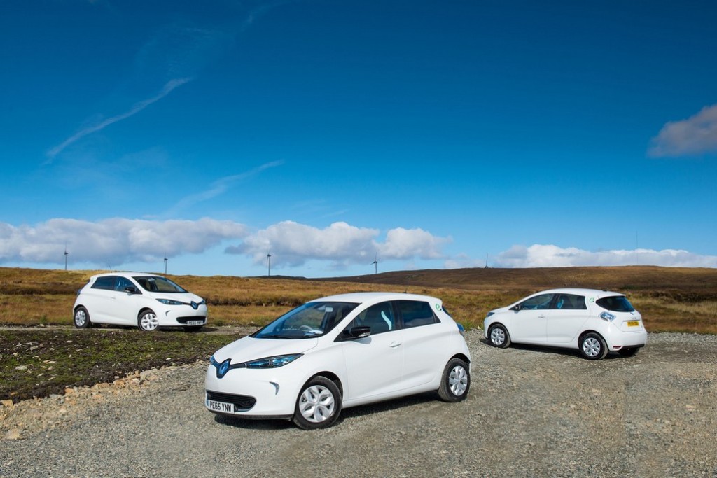 ENERGIA EÓLICA MOVIMENTA VEÍCULOS ELÉTRICOS RENAULT NA ESCÓCIA, foto 11