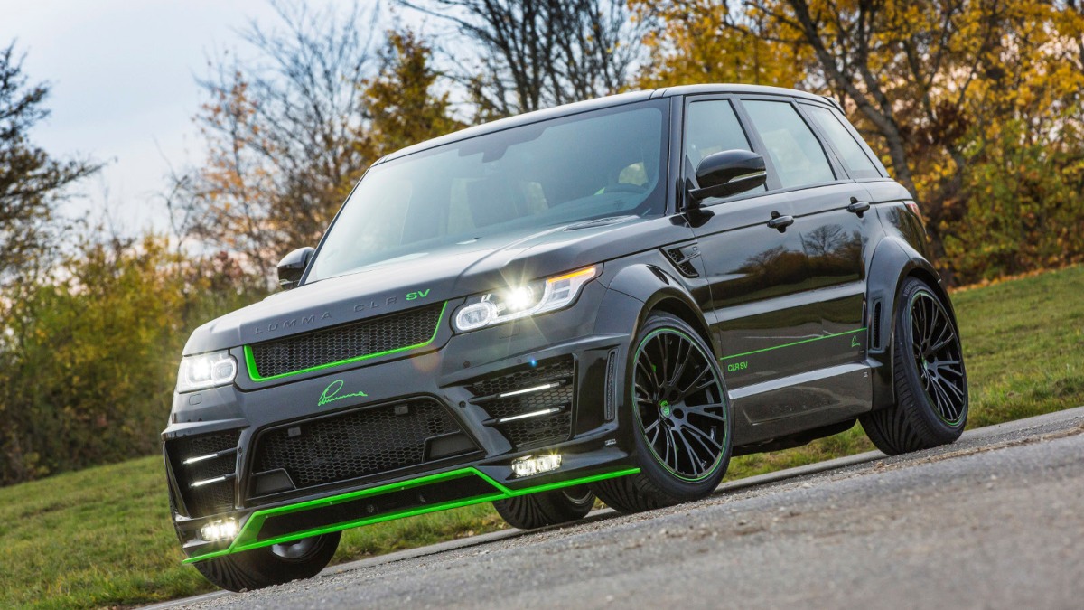 RANGE ROVER SPORT SVR PREPARADO PELA LUMMA DESIGN CHEGA AOS 680 CV, foto 1