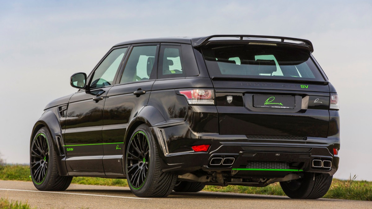 RANGE ROVER SPORT SVR PREPARADO PELA LUMMA DESIGN CHEGA AOS 680 CV, foto 2