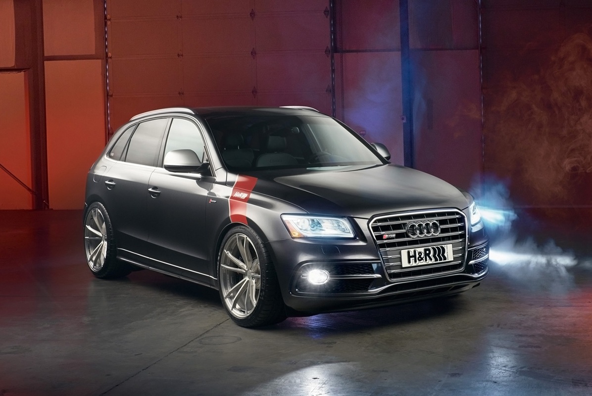 AUDI SQ5 PREPARADO PELA H&R SPRINGS TAMBÉM NO SEMA SHOW DE LAS VEGAS, foto 1