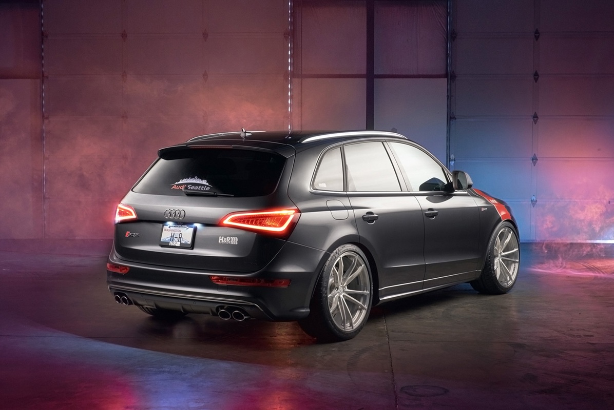 AUDI SQ5 PREPARADO PELA H&R SPRINGS TAMBÉM NO SEMA SHOW DE LAS VEGAS, foto 3