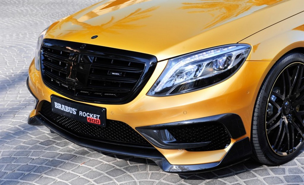 MERCEDES-AMG S 65 BRABUS ROCKET 900 DESERT GOLD: SOMENTE PARA OS SHEIKS, foto 8
