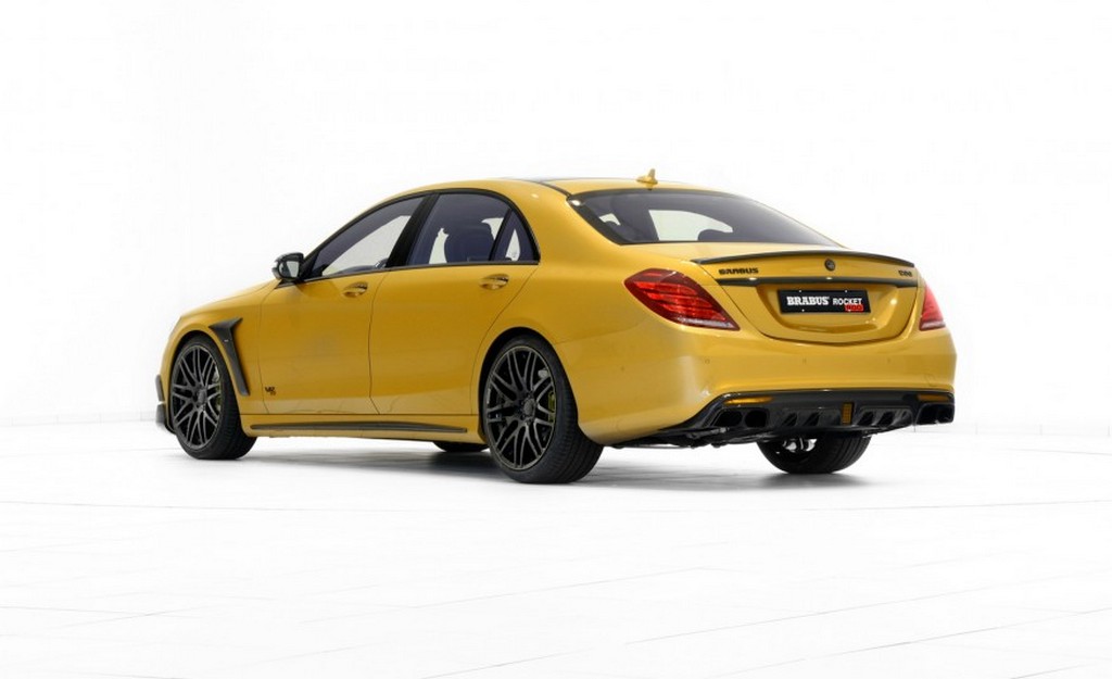 MERCEDES-AMG S 65 BRABUS ROCKET 900 DESERT GOLD: SOMENTE PARA OS SHEIKS, foto 19