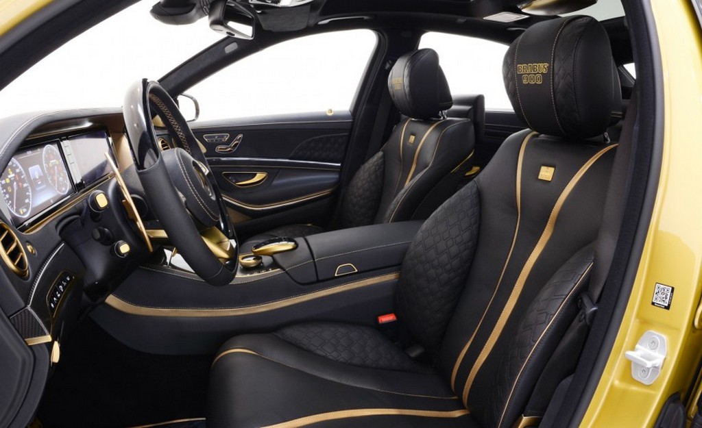 MERCEDES-AMG S 65 BRABUS ROCKET 900 DESERT GOLD: SOMENTE PARA OS SHEIKS, foto 22