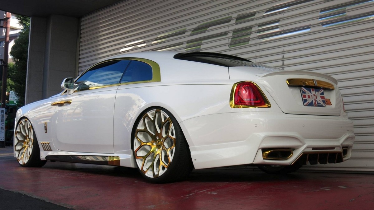 O EXTRAVAGANTE ROLLS-ROYCE WRAITH PREPARADO PELA OFFICE-K, foto 2