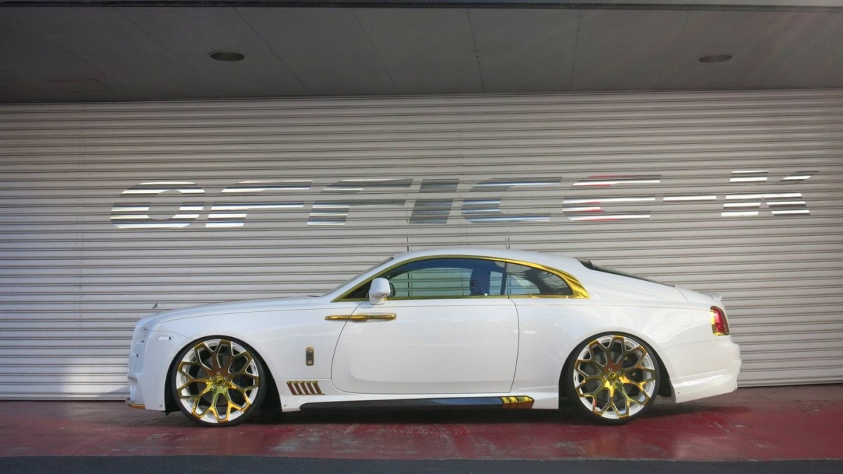 O EXTRAVAGANTE ROLLS-ROYCE WRAITH PREPARADO PELA OFFICE-K, foto 3