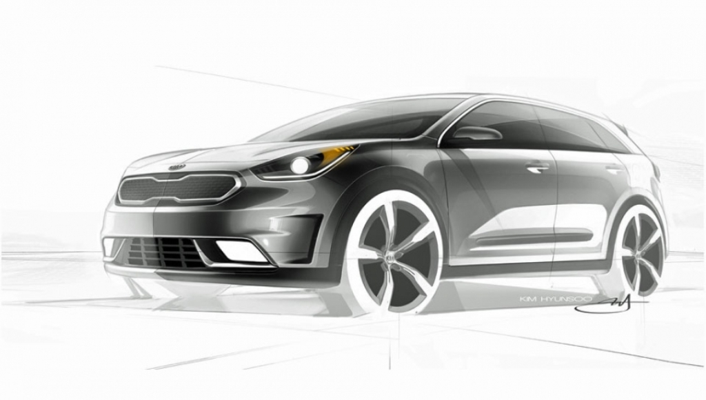 KIA REVELA IMAGENS DO NIRO, foto 1