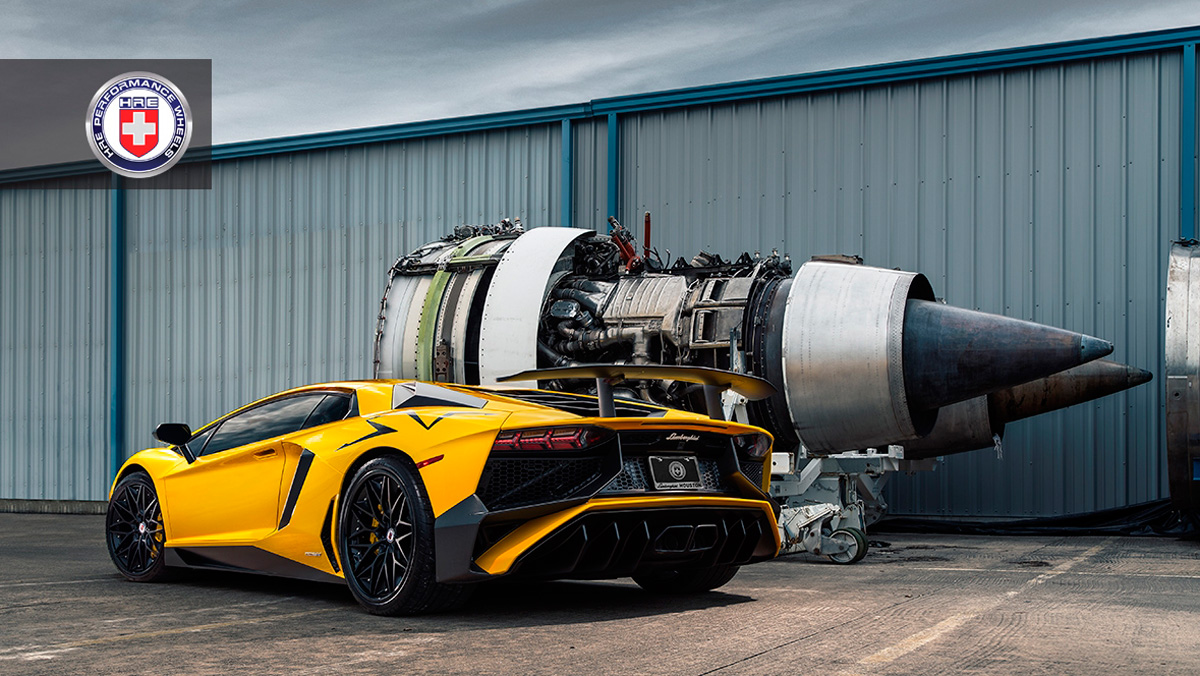 LAMBORGHINI AVENTADOR SV EQUIPADO COM RODAS DA HRE PERFORMANCE WHEELS, foto 2