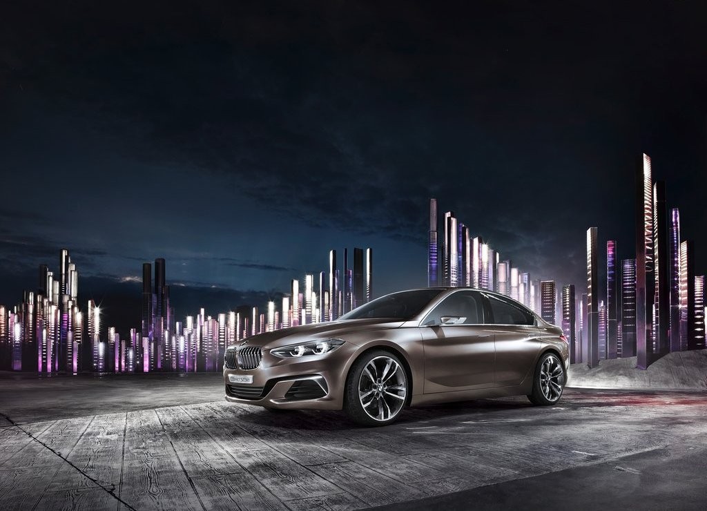 BMW COMPACT SEDAN CONCEPT: ANTECIPANDO NA CHINA O SÉRIE 1 SEDAN, foto 1