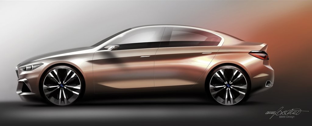 BMW COMPACT SEDAN CONCEPT: ANTECIPANDO NA CHINA O SÉRIE 1 SEDAN, foto 18