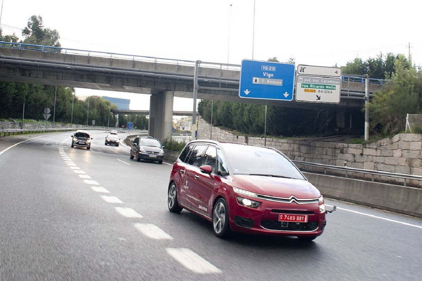 PROTÓTIPO AUTÔNOMO DA PSA RODA 600 KM DE MADRID A VIGO NA ESPANHA, foto 1