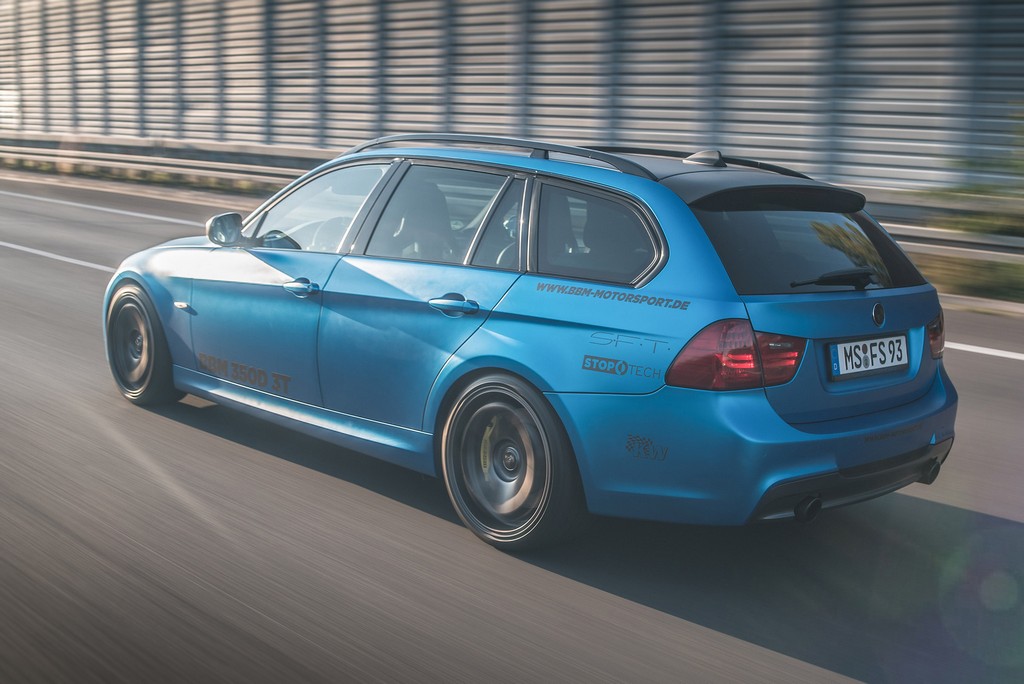 BBM MOTORSPORT APRESENTA UM BMW SÉRIE 3 TOURING DIESEL COM 440 CV, foto 2