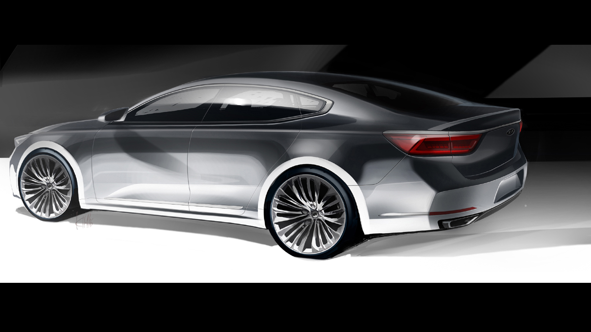 KIA MOSTRA A SEGUNDA GERAÇÃO DO CADENZA, foto 4