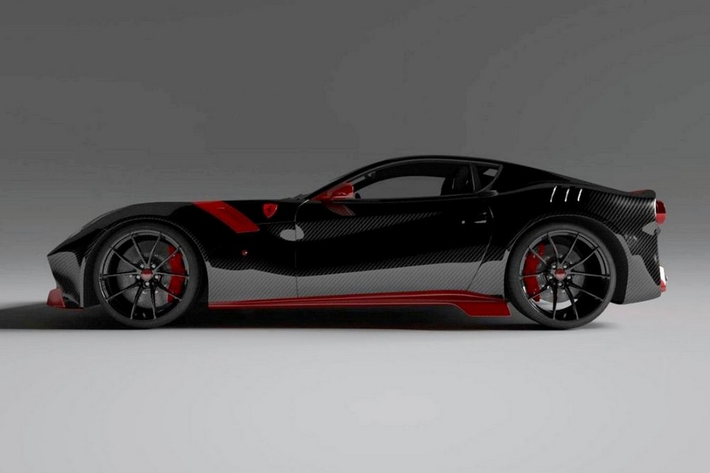 VITESSE AUDESSUS OFERECE KIT DE CARROCERIA PARA O FERRARI F12tdf, foto 1
