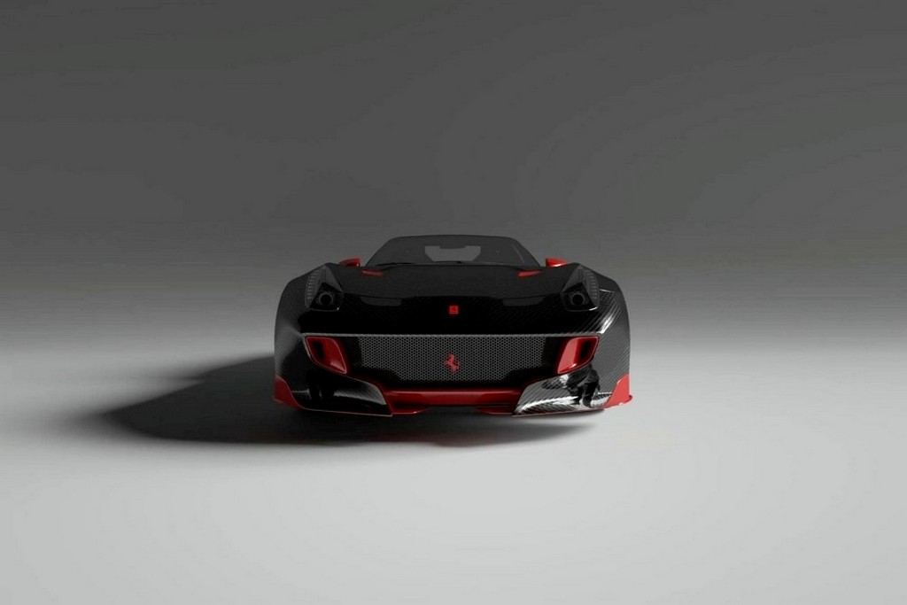 VITESSE AUDESSUS OFERECE KIT DE CARROCERIA PARA O FERRARI F12tdf, foto 2