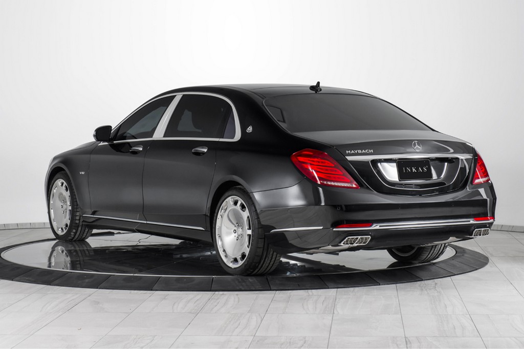 INKAS APRESENTA UM MERCEDES-MAYBACH S 600 A PROVA DE BOMBAS, foto 2