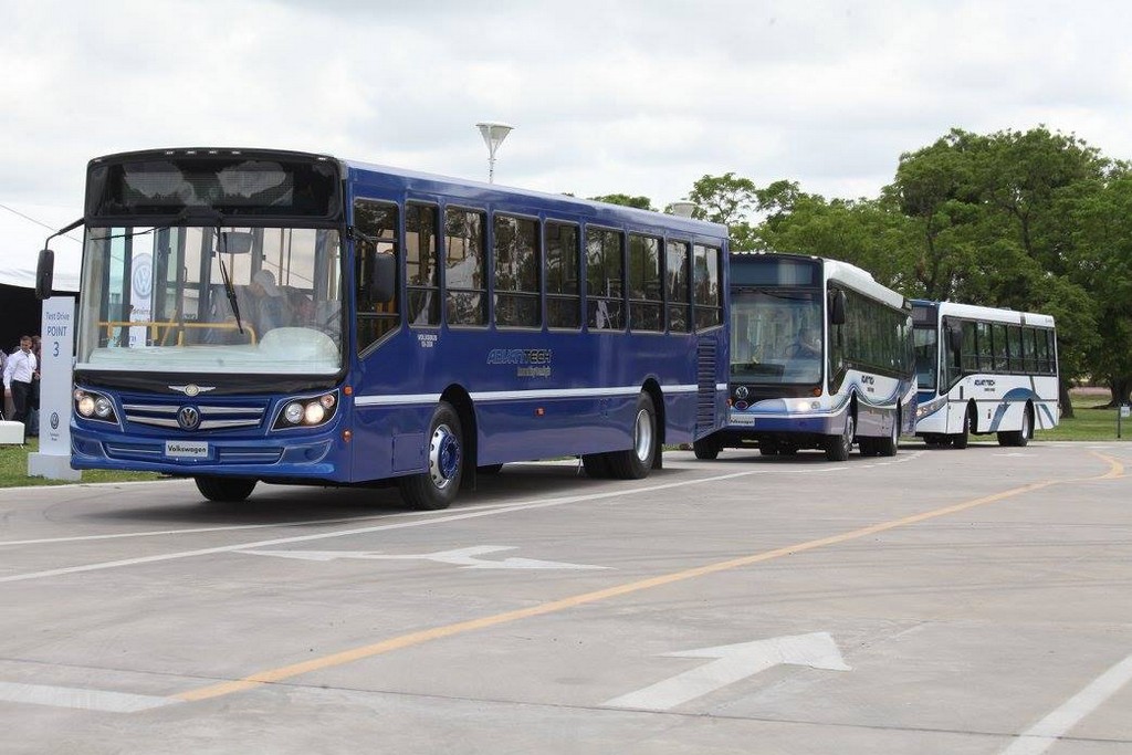 CLIENTES ARGENTINOS TESTAM TECNOLOGIAS DA NOVA LINHA VOLKSBUS EURO 5, foto 2