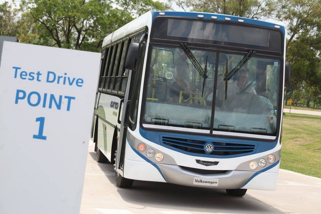 CLIENTES ARGENTINOS TESTAM TECNOLOGIAS DA NOVA LINHA VOLKSBUS EURO 5, foto 5