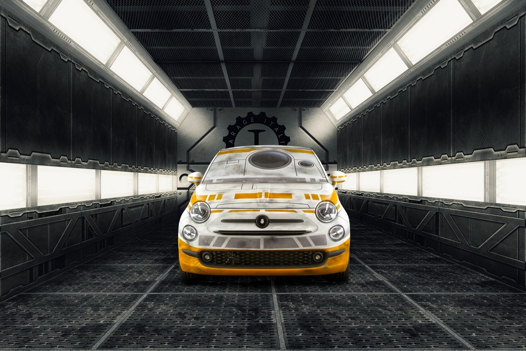 STAR WARS CHEGA ÀS RUAS COM OS FIAT 500 R2-D2 E BB-8, foto 5