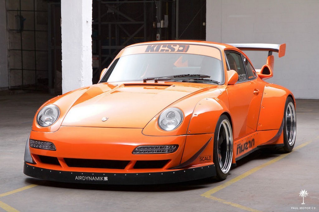 PORSCHE 911 COM MOTOR DE CORVETTE À VENDA NO eBAY, foto 1
