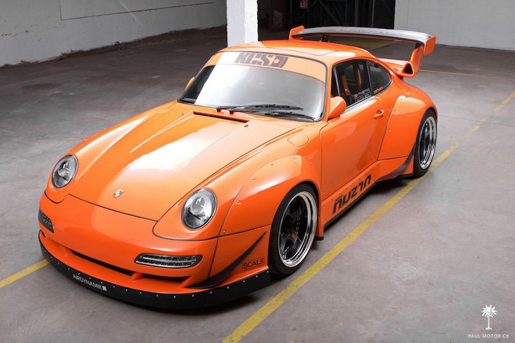 PORSCHE 911 COM MOTOR DE CORVETTE À VENDA NO eBAY, foto 2