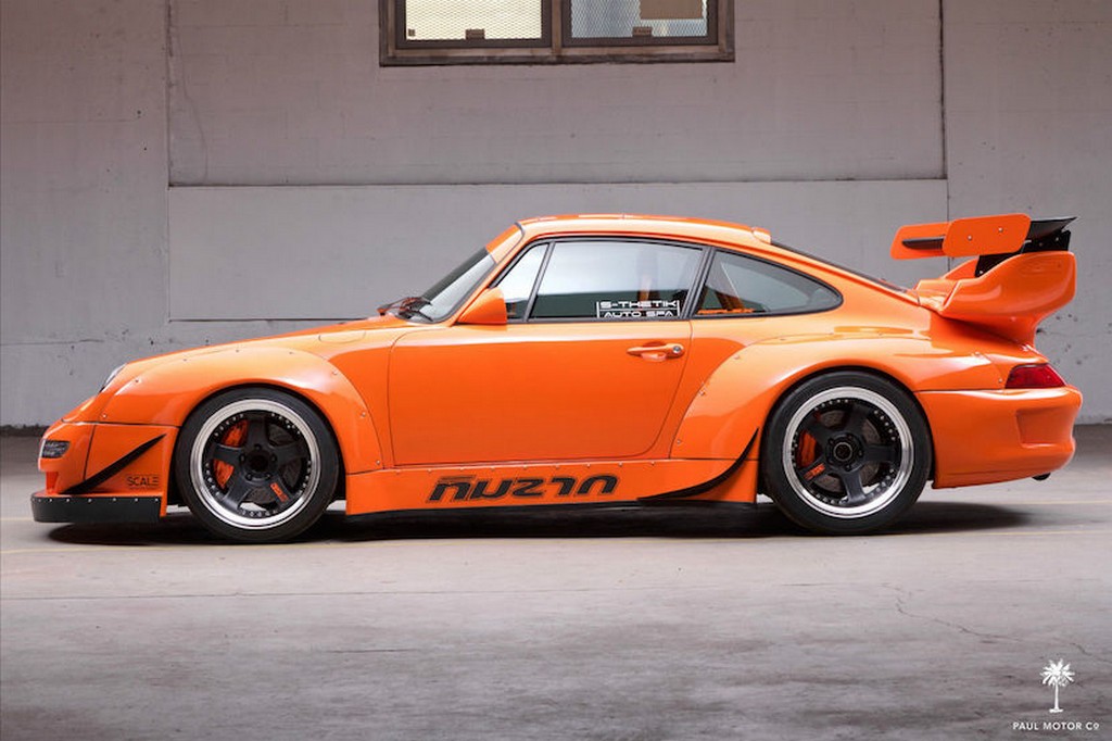 PORSCHE 911 COM MOTOR DE CORVETTE À VENDA NO eBAY, foto 3