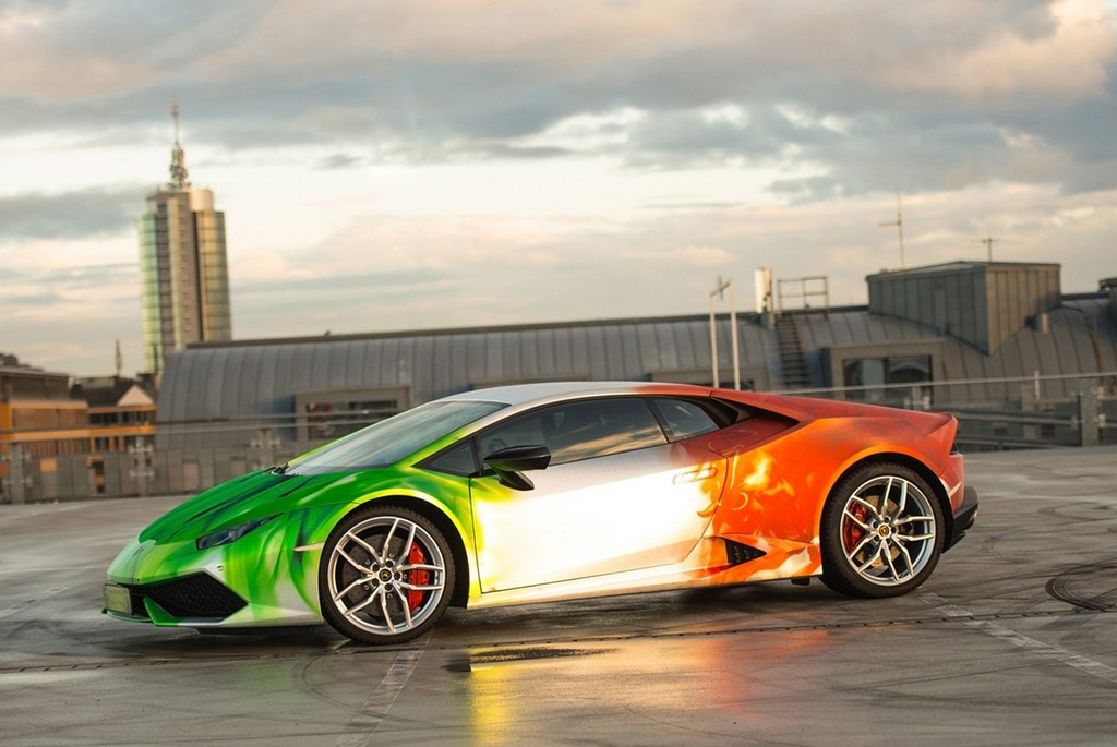 LAMBORGHINI HURACÁN PREPARADO PELA PRINT TECH SURGE MAIS CHAMATIVO E POTENTE, foto 2