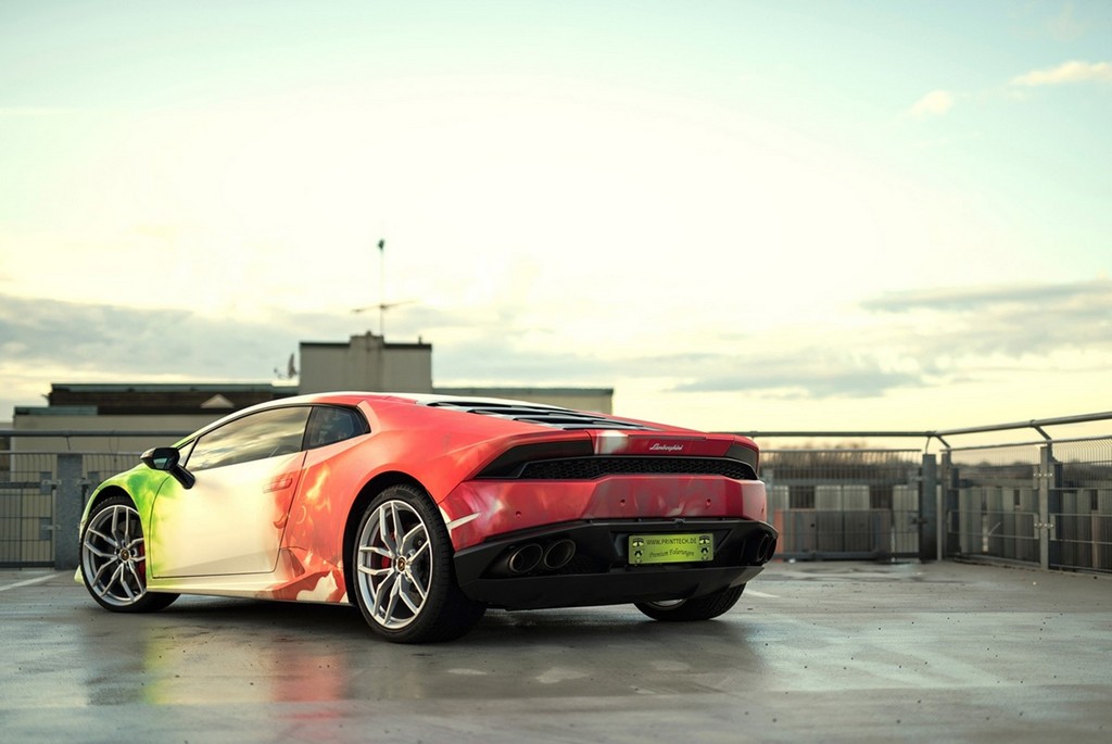 LAMBORGHINI HURACÁN PREPARADO PELA PRINT TECH SURGE MAIS CHAMATIVO E POTENTE, foto 4