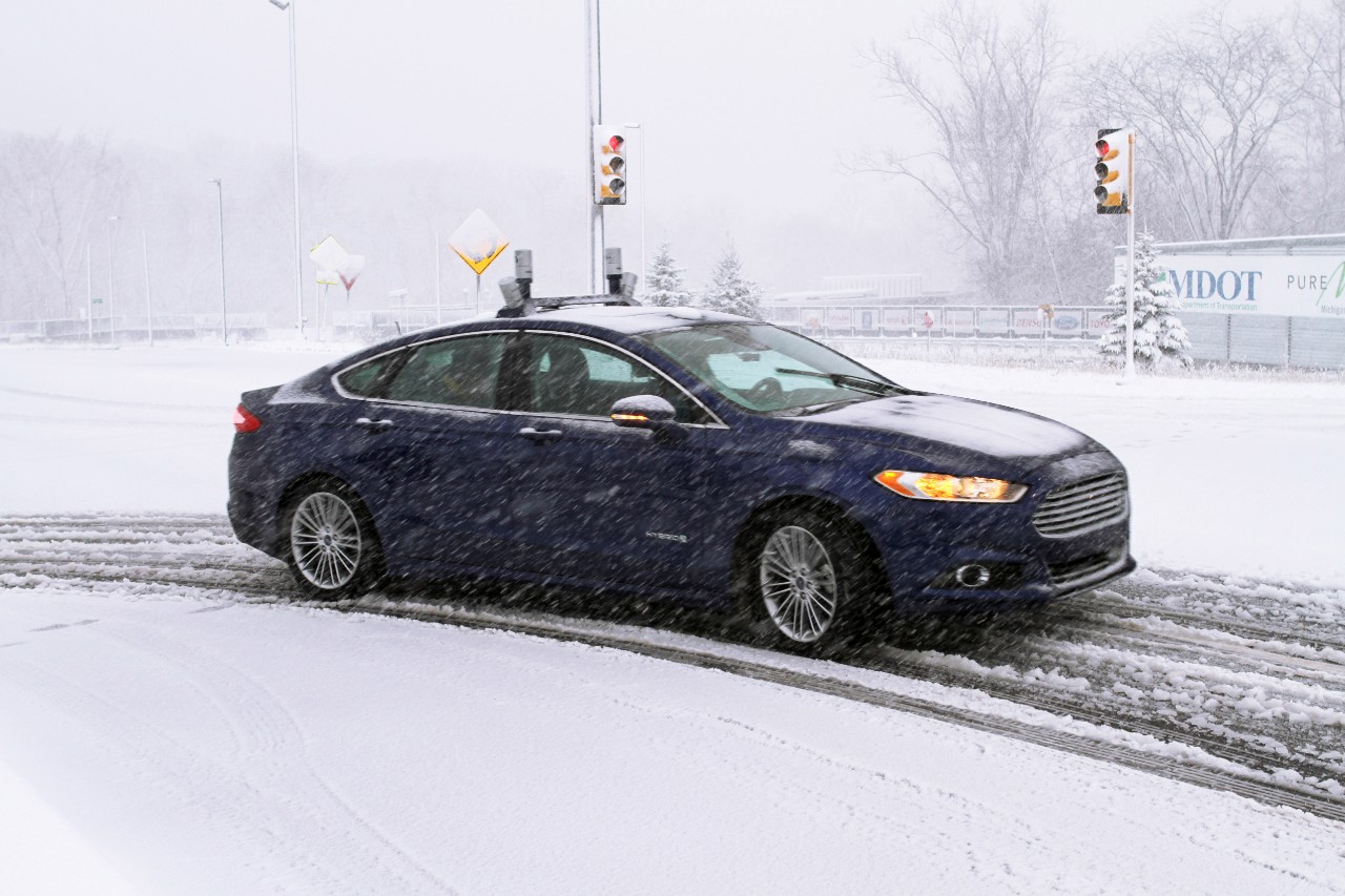FORD É A PRIMEIRA DA INDÚSTRIA A TESTAR VEÍCULOS AUTÔNOMOS NA NEVE, foto 1