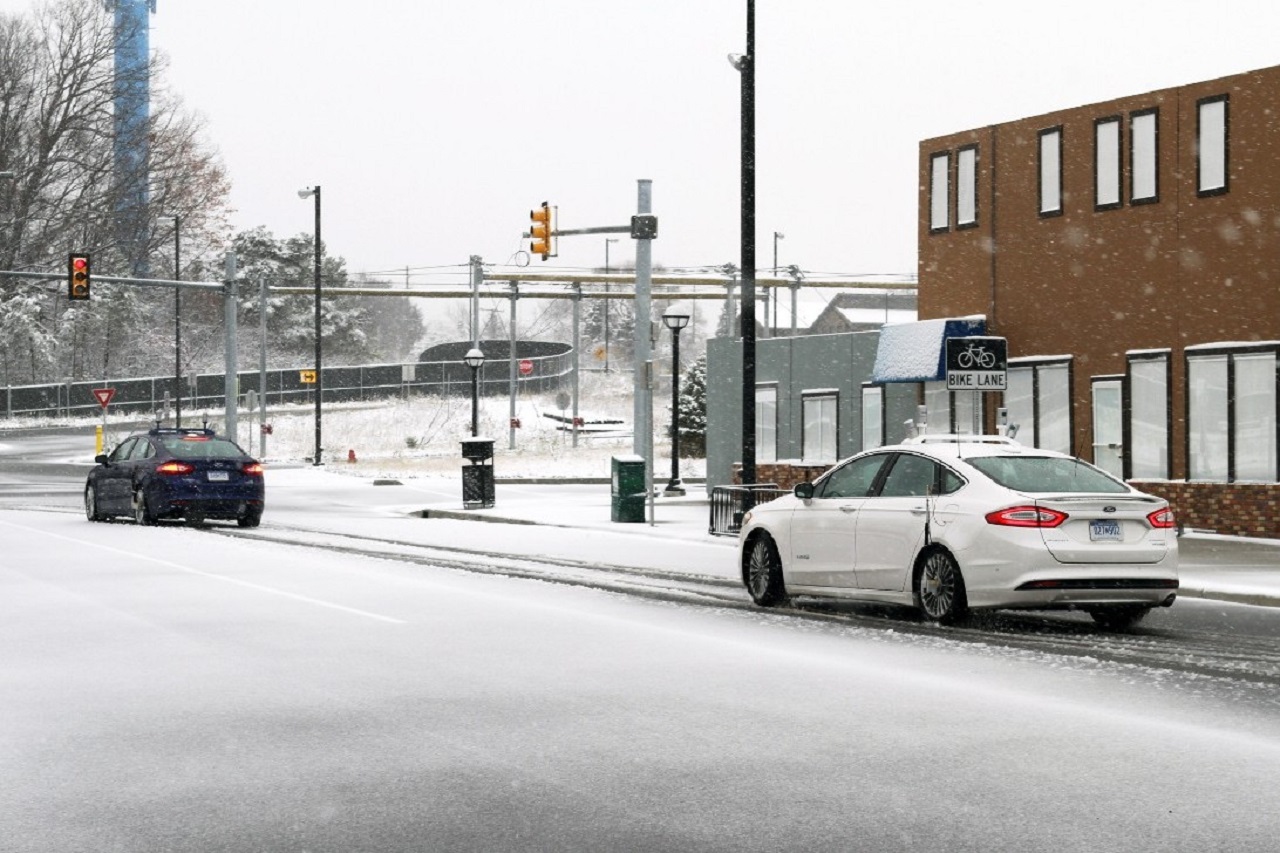 FORD É A PRIMEIRA DA INDÚSTRIA A TESTAR VEÍCULOS AUTÔNOMOS NA NEVE, foto 4