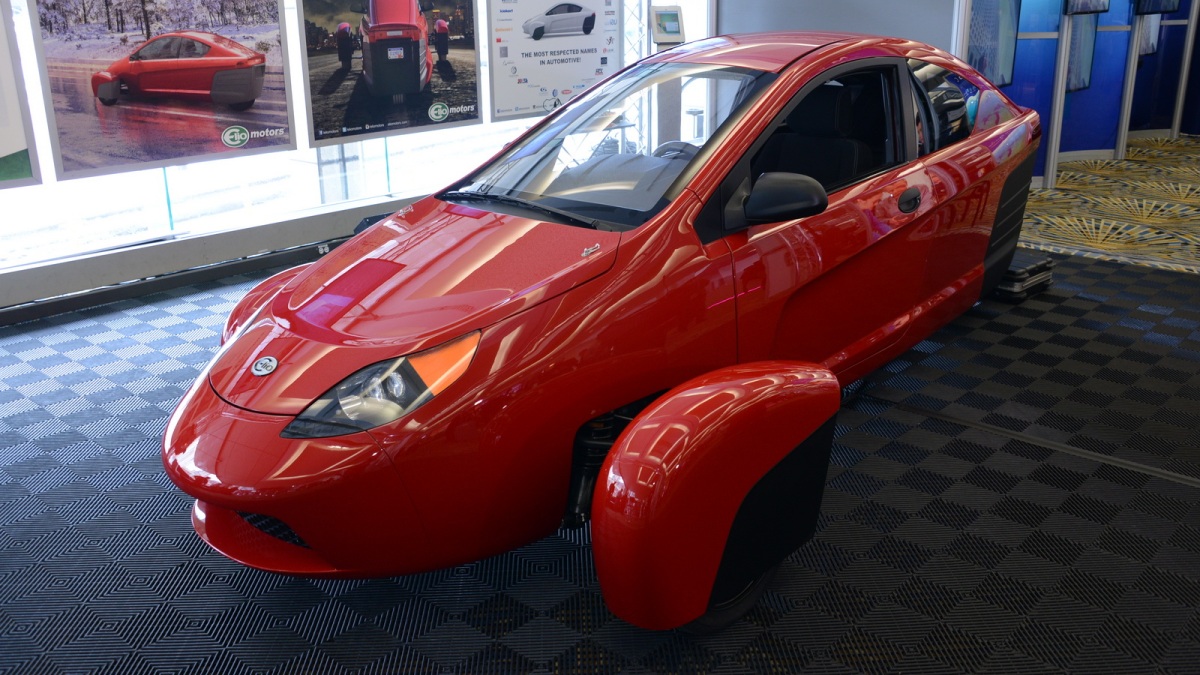 ELIO P5: UM CARRO DE TRÊS RODAS APRESENTADO EM DETROIT, foto 1