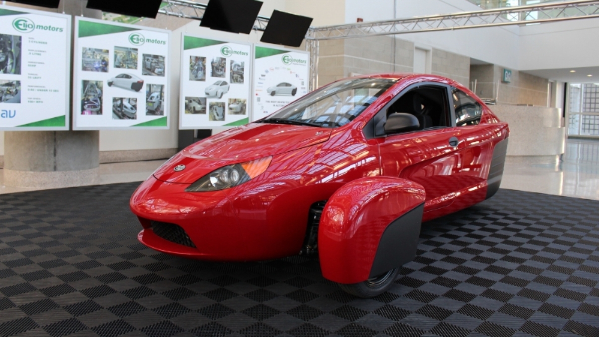 ELIO P5: UM CARRO DE TRÊS RODAS APRESENTADO EM DETROIT, foto 2