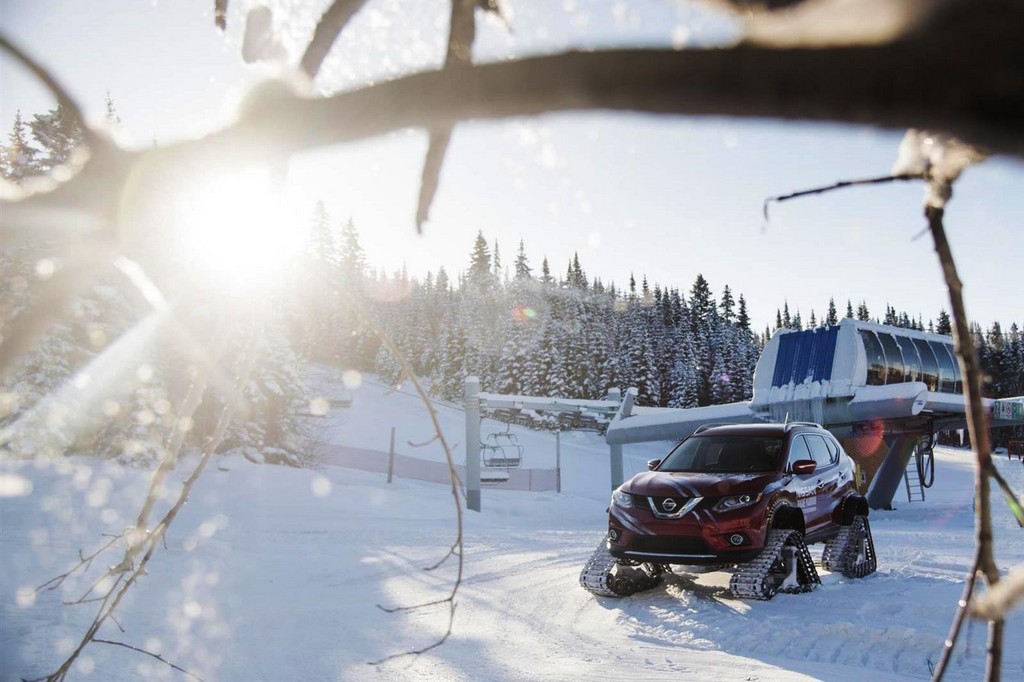 NISSAN ROGUE WARRIOR CONCEPT: O REI DA NEVE, foto 9