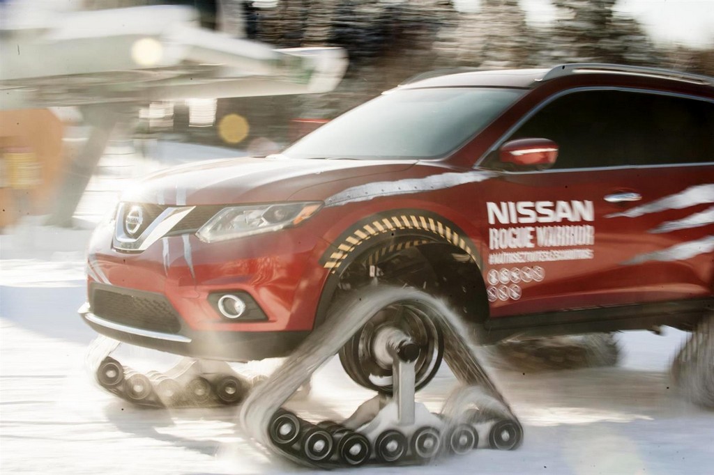 NISSAN ROGUE WARRIOR CONCEPT: O REI DA NEVE, foto 12